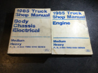 1985 Ford F,B & C 600-8000 Medium & Heavy Truck Manuals Bus F800