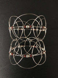 Handmade (Orb Factory-Hfx.) Celestial Wire/Beaded “Orb”