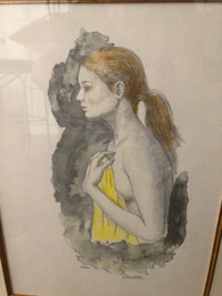 Paul Ravelle Hand Signed 1960's Lithograph + Private Art Sale