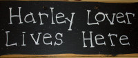 harley lover sign