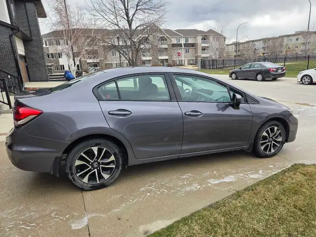 2015 Honda Civic EX – Reliable, Clean, Fuel Efficient in Cars & Trucks in Winnipeg - Image 3