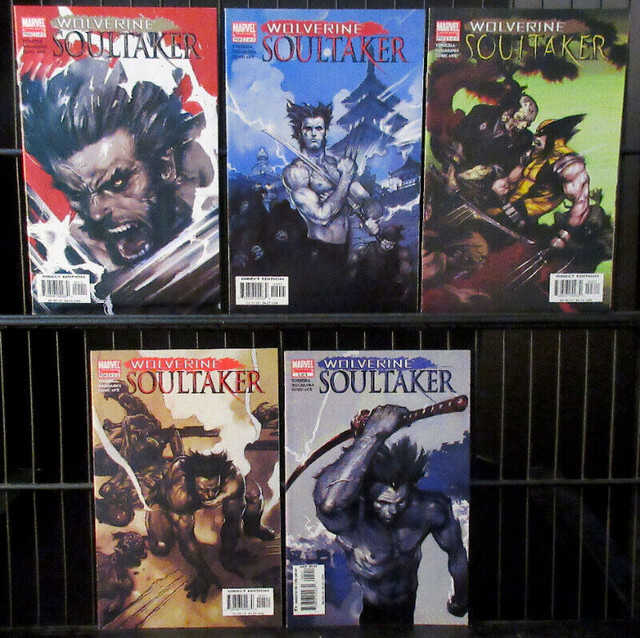 WOLVERINE: Soultaker #1-5 (2005) Complete Run--Sharp High Grade in Comics & Graphic Novels in Stratford