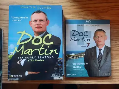 Seasons 1-6 on DVD Season 7 on Bluray