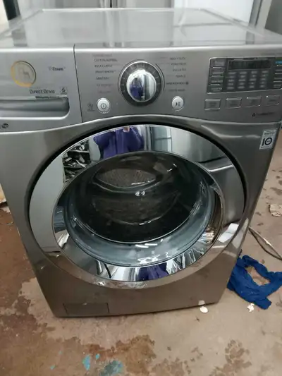 LG washer 30 days warranty delivery available , View more