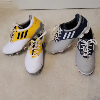 Adidas Adizero Tour Golf Shoes x 2 pair sz 8 / 8.5 $30 pr, View more