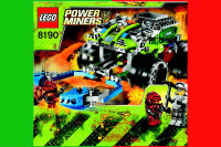 LEGO POWER MINERS 8190 Claw Catcher BRIQUES TOYS JOUETS Qc