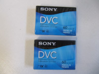 Sony Mini DV Digital Video Cassettes 60 minutes Brand New Sealed