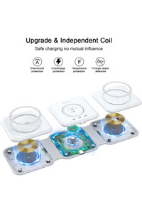 3 in 1 wireless magnetic charger BINB  $49.99