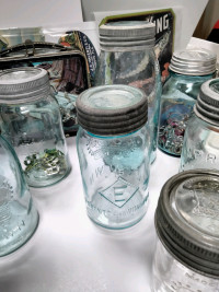 Crown, Mason, Ball, sealer jars, preserving "canning"