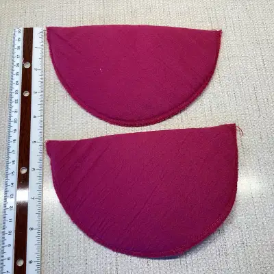 Assorted Pink 90s Dress Shoulder Pads, View more