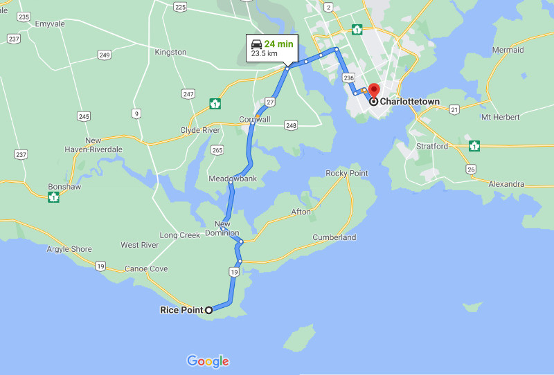 Cleared Land, Ocean Front Rice Point, Prince Edward Island, Land for