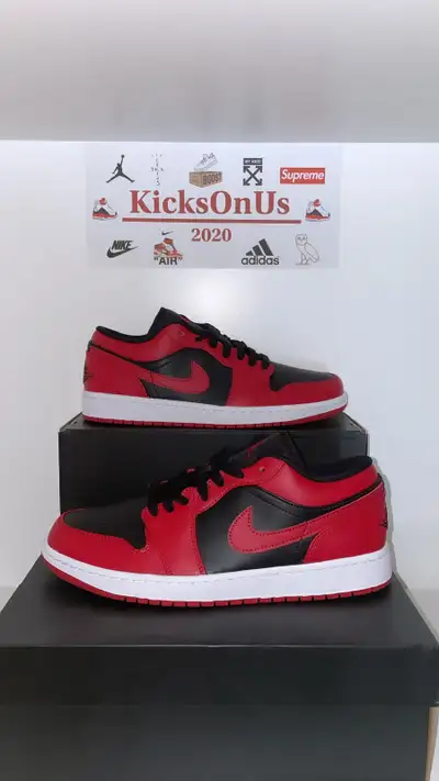 Air Jordan 1 Low Reverse Bred Size 8.5 Men’s, View more