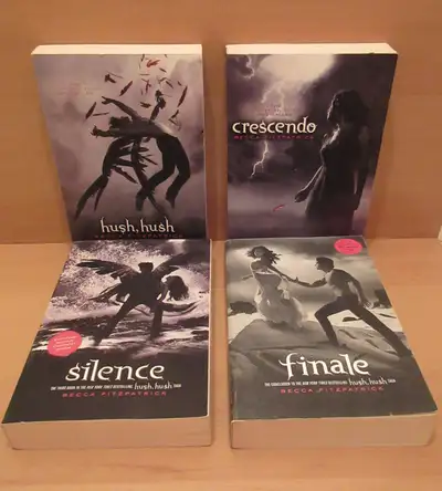 Hush, Hush series, by Becca Fitzpatrick -- set of 4 for $12, View more