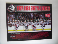 BUFFALO SABRES Official 8x10 Perry's Team Issued Color Picture.