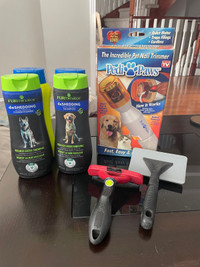 Dog grooming supplies