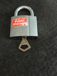 Abloy boron lock with key