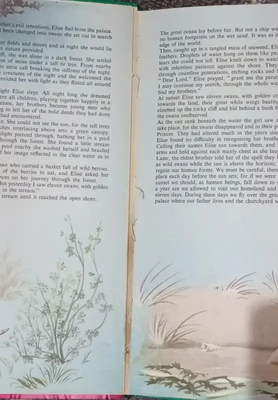 Vintage Hans Christian Anderson Hard Cover Book in Children & Young Adult in London - Image 4