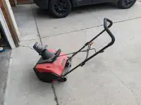 Electric snow blower 