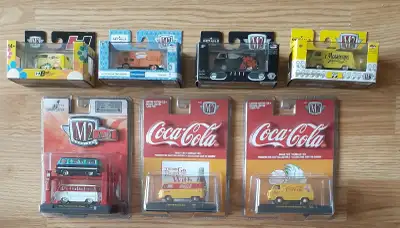 8 Diecast M2 vans, View more