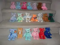 New Vintage Beannie Bears Group # 2. $10 ea. Mum, Teddy (100 Yea