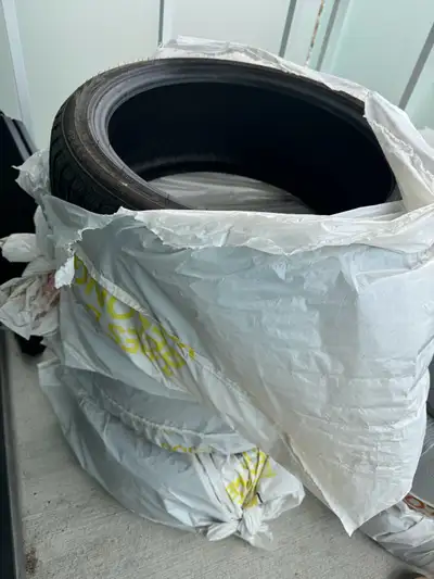 A set of four 225/40/R18 snow tires. Only used one season. $1300 bought, now $320