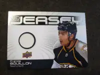 2010-11 Upper Deck Serie 1 UD Game Jersey Francis Bouillon