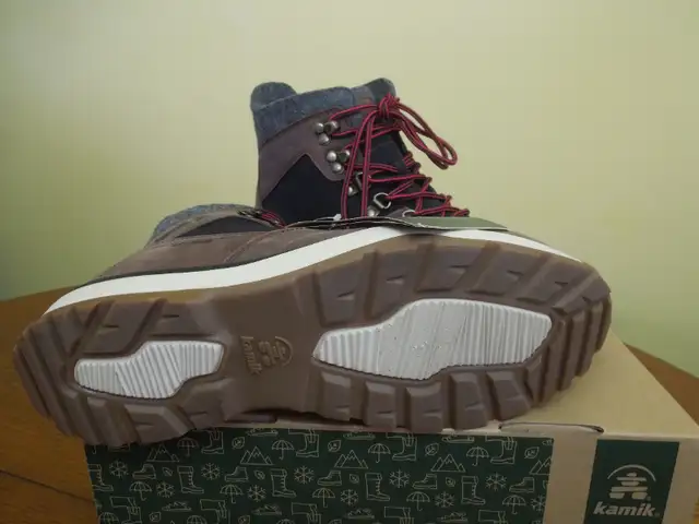 KAMIK Men’s Leather Boots, Size 9, Waterproof- NEW! Delivery av! in Men's in Windsor Region - Image 4