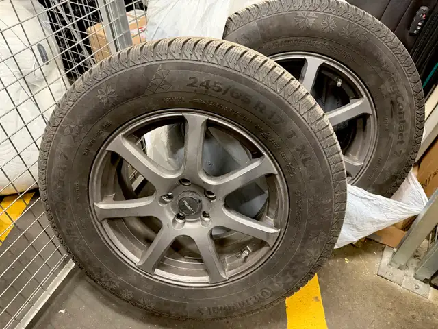 Continental VikingContact 7 Winter Tires245/65R17 on FAST Alloy in Tires & Rims in City of Toronto - Image 8