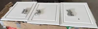Kendall Cabinet Doors White 3 PCS, View more