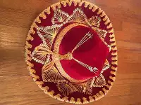 Authentic Salazar Yepez young child’s Mexican sombrero 