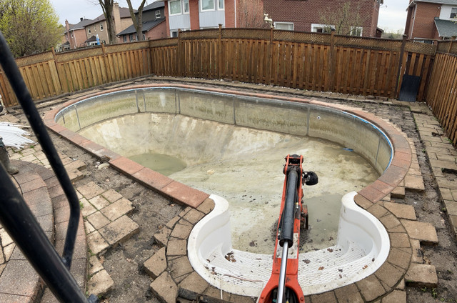 Swimming Pool Demolition - Pool Removal in Excavation, Demolition & Waterproofing in City of Toronto