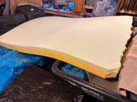 Queen short RV memory foam mattress topper