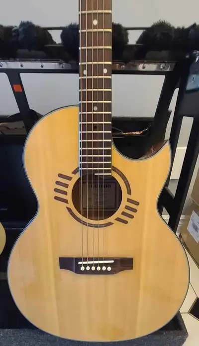 **REDUIT @150$ LAREDO with pickup acoustic guitar, View more