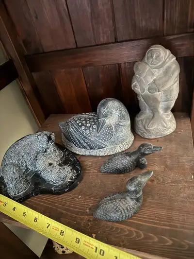 collectible Loonie, decoy, stines figurines, View more