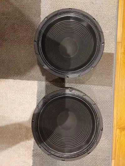 2 speakers Peavey 12 pouces 25watts 8ohm chacun, View more