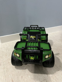 John Deere ride-on toy tractor