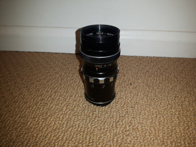 Old Rare Lens Isco-gottingen (tele-westanar 1:3,5/135) in Cameras & Camcorders in Vancouver
