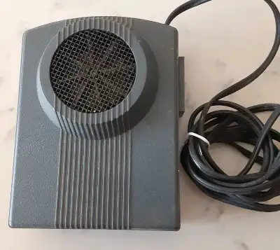 Portable hanging electric heater., View more