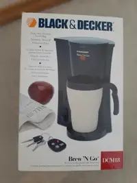 Black & Decker - Brew 'N Go - DCM18 - coffee maker - travel mug