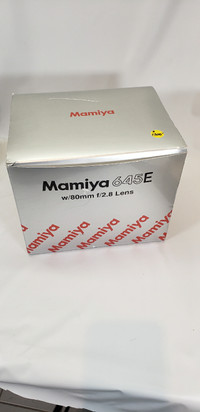 Mamiya 645E 80mm f2.8 N