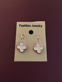 Beautiful Quatrefoil Earrings - Great Gift!