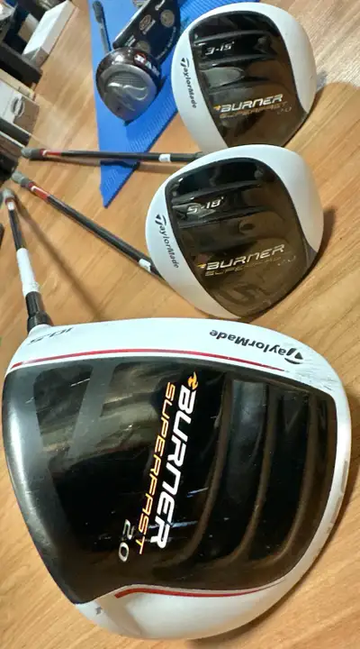 Complete Golf Set – TaylorMade + Titleist Bag – Ready for Season, View more
