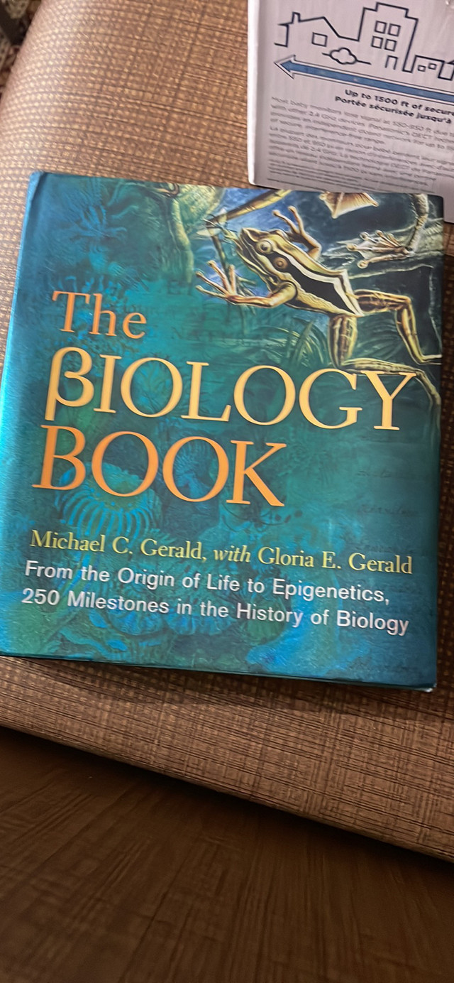 The Biology Book: From the Origin of Life to Epigenetics, 250 Mi in Textbooks in City of Toronto - Image 3