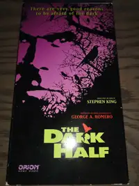 The Dark Half VHS