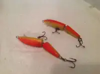 Vintage fishing lures and other fishing accessories