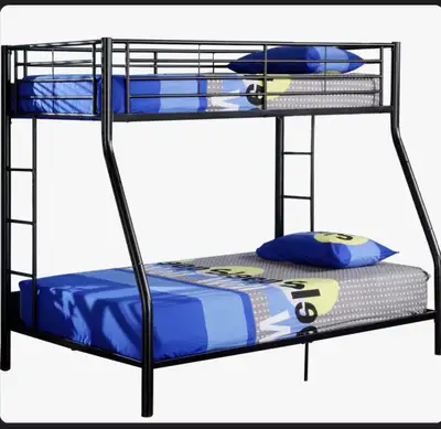Bunk bed (Black Metal frame), View more
