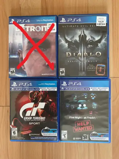 17 of 20 PS4 Video Games left many are factory sealed, View more