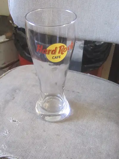 Just picked up this bar glass...its 8 1/4" tall in size... ... .. .priced for quick sale at $5.00 .....