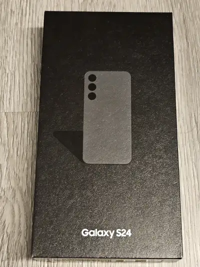 Brand New Sealed Onyx Black Samsung S24 128GB, View more