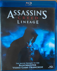 ASSASSIN'S CREED LINEAGE BLUERAY DISC